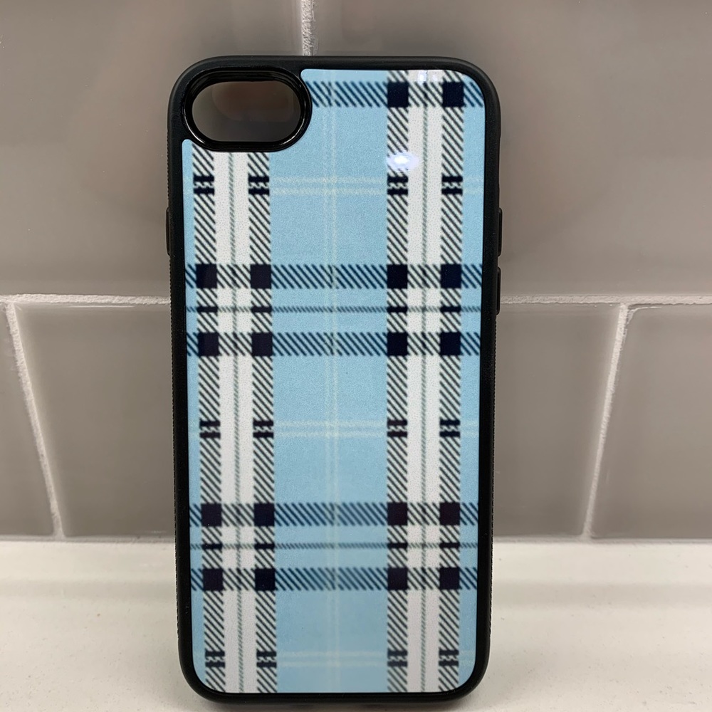 Blue Plaid Phone Case